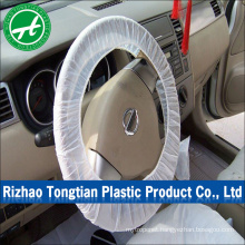 Automobile interior accessories disposable plastic steering wheel cover